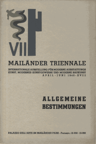 Image for Opuscolo con il "Regolamento generale", 21 pagine, con logo di Enrico Ciuti in copertina