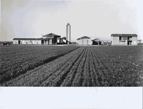 Image for XII Triennale - La casa e la scuola - Settore rurale - Ravenna - Frazione San Romualdo - Veduta