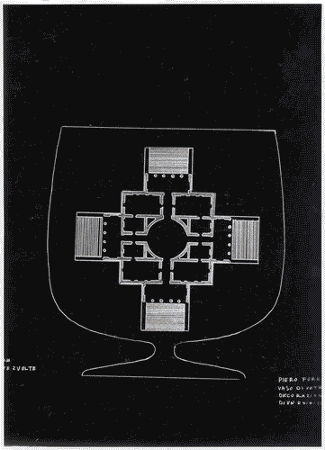 Image for VII Triennale - Mostra dei metalli e dei vetri - Studio per vaso in vetroinciso di Piero Fornasetti