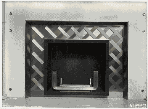 Image for VI Triennale - Mostra dell'arredamento - Stanza di soggiorno di Antonio Cassi-Ramelli e Paolo Buffa - Camino