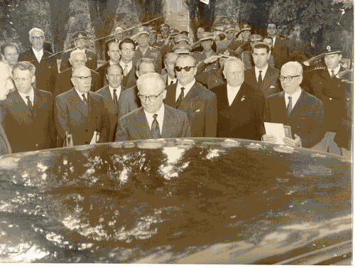 Image for XII Triennale - Visita del Presidente della Repubblica Giovanni Gronchi - Ivan Matteo Lombardo - Agenore Fabbri - Virgilio Ferrari