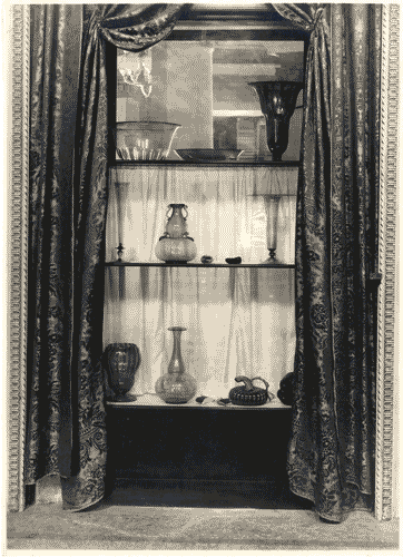 Image for Vetrina con vetri soffiati di Napoleone Martinuzzi