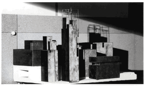 Image for Le città immaginate - Nove progetti per nove città. Sezione progettuale -Milano (Dalla ferrovia alla città: Bovisa, porta Vittoria, porta Genova) -Modello in scala del progetto per porta Vittoria di Steven Holl