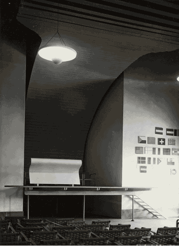 Image for VIII Triennale - Salone d'onore - Sala conferenze e mostre - Palco - Gianni Albricci - Vito Latis