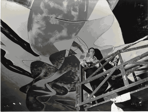 Image for XII Triennale - Decorazione del soffitto dello Scalone d'onore - Gianni Dova