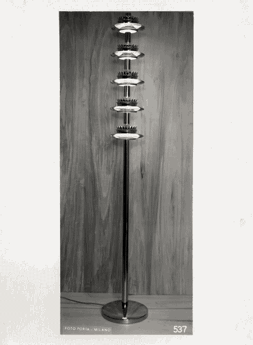 Image for VII Triennale - Mostra dei metalli e dei vetri - Sala Fontanarte - Lampadada terra di Pietro Chiesa