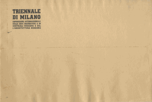 Image for Busta intestata di colore marrone