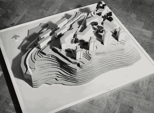 Image for IX Triennale - Urbanistica - Modello in scala del progetto urbanistico di un quartiere residenziale a Genova