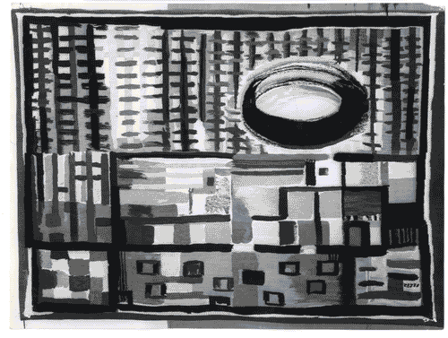 Image for XI Triennale - Mostra delle Produzioni d'arte - Sezione dei pizzi, ricami, alabastri - Arazzo di lana - Italo Zetti