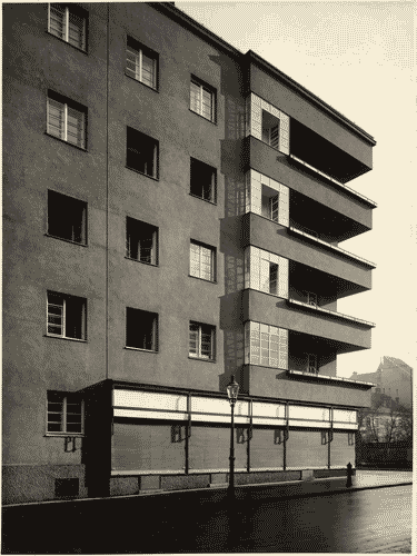 Image for V Triennale - Mostra internazionale di architettura moderna - Galleria delle Nazioni - Fotomosaico dell'Austria - Casa popolare del comune di Vienna "Volkswohnhaus Dielgasse" di Fritz Judtmann e Egon Riss