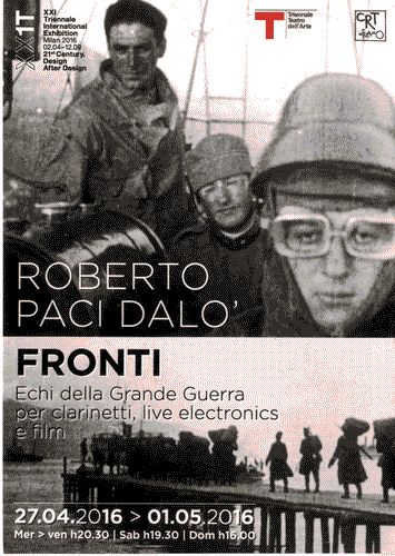 Image for Volantino Roberto Paci Dalò. Fronti