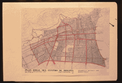 Image for XVII Triennale - Le città del mondo e il futuro delle metropoli - Partecipazioni internazionali - Sezione Colombia - Planimetria della città di Bogotà