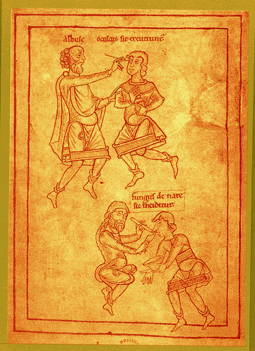 Image for XX Triennale - La memoria e il futuro - Gli occhiali presi sul serio - Immagine di un trattato di medicina del XII sec.