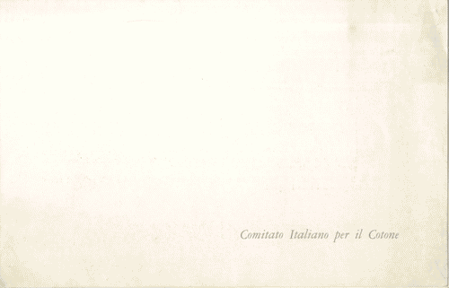 Image for Invito a quattro facciate per l'inaugurazione di "Il cotone nell'arredamento"