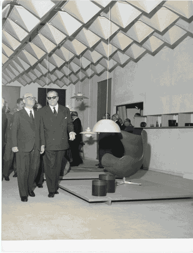 Image for XII Triennale - Visita del Presidente della Repubblica Giovanni Gronchi - Ivan Matteo Lombardo