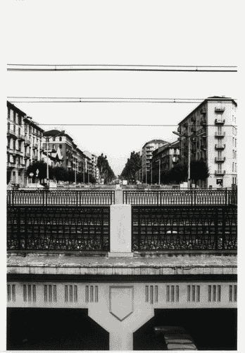 Image for Le città immaginate - Nove progetti per nove città. Sezione progettuale -Torino (Nella città, sul fiume Dora, dove le fabbriche sono vuote) - CorsoRegina Margherita e ponte della ferrovia