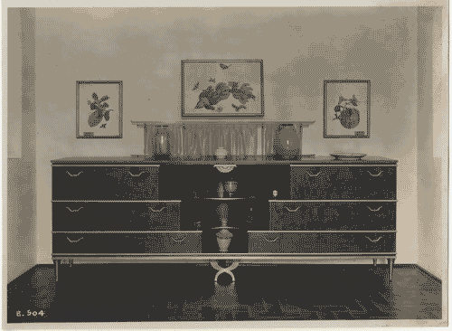 Image for IV Triennale - Mostre estere - Brasile - Buffet da sala da pranzo di Tomaso Buzzi