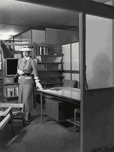 Image for IX Triennale - Abitazione - Alloggio n. 2: appartamento per 3 persone - Luisa Castiglioni - Margherita Bravi - Camera studio - Castiglioni e Bravi