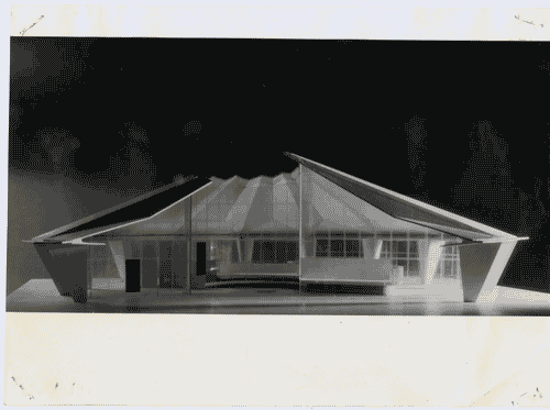 Image for X Triennale - Parco Sempione - Padiglione per soggiorno - Modello in scala- Ico Parisi - Silvio Longhi - Luigi Antonietti