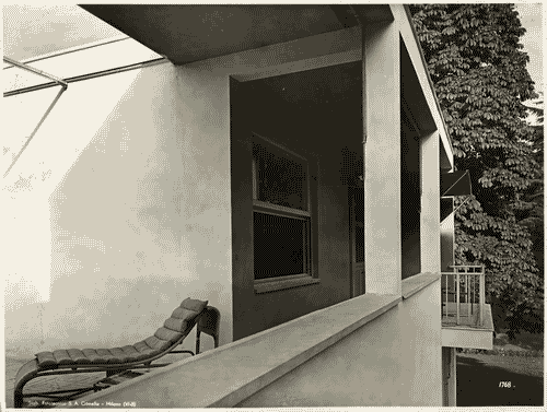 Image for V Triennale - Mostra dell'abitazione - Casa per le vacanze di un artista sul lago di Giuseppe Terragni e altri