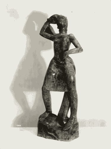 Image for VI Triennale - Sezione dell'E.N.A.P.I. - Marmo, onice, alabastro - Statuetta in onice