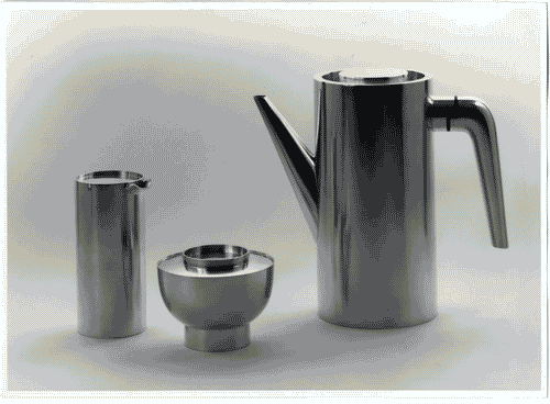 Image for XII Triennale - Sezione della Danimarca - Servizio da caffè in argento - Jensen Soren Georg