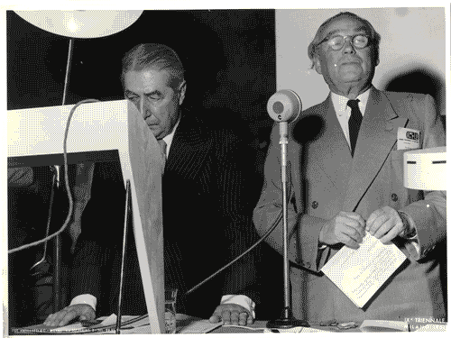 Image for IX Triennale - Convegno De Divina Proportione - Sigfried Giedion