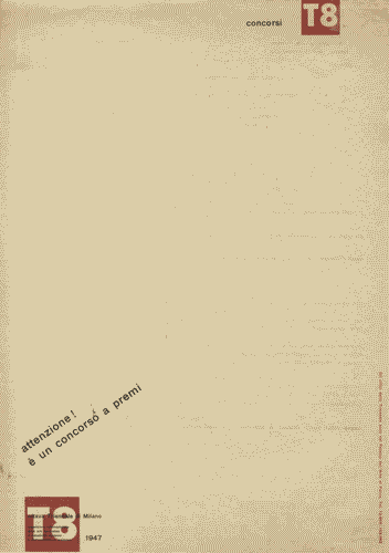 Image for Bando per Concorso della T8