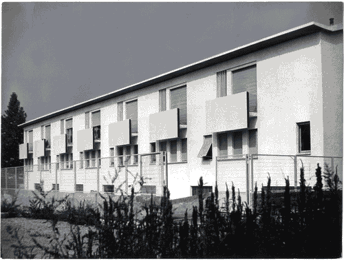 Image for IX Triennale - Quartiere sperimentale della Triennale di Milano (QT8) - Negozi con magazzino e abitazione di Piero Bottoni