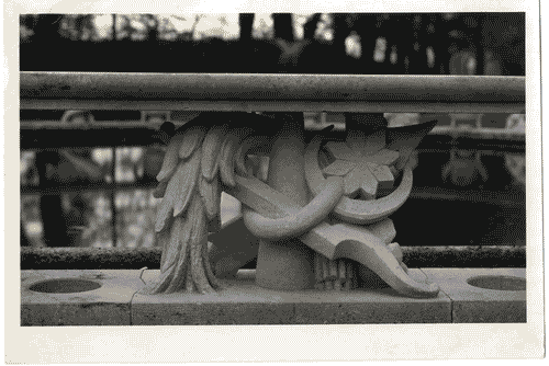 Image for IV Triennale - Giardino - Balaustra per fontana in pietra vicentina su disegno di Tomaso Buzzi