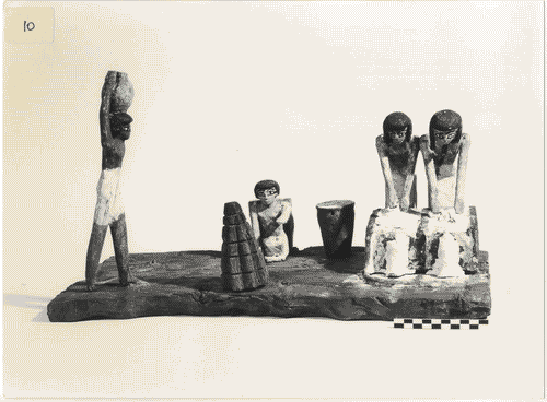 Image for Il luogo del lavoro - Prima della rivoluzione industriale - Fatica manualenell'antico Egitto - Modello ligneo rappresentante la preparazione del pane