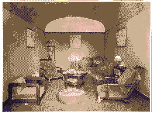 Image for II Biennale - Salotto di lettura - Gruppo di H. de Mandrot La Sarraz VaudSuisse