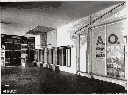 Image for VI Triennale - Padiglione nel parco Sempione - Sistemi costruttivi e materiali edilizi - Sezione di difesa dai rumori, dal freddo e dal caldo