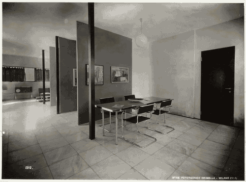 Image for V Triennale - Mostra dell'abitazione - Villa studio per un artista di Luigi Figini e Gino Pollini - Galleria