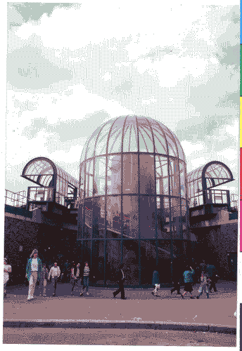 Image for XVII Triennale - Le città del mondo e il futuro delle metropoli - Partecipazioni internazionali - Londra, stazione d'arrivo della ferrovia all'Island Gardens nella Isle of Dogs