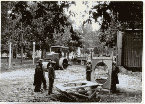 Image for Lavori di sistemazione del parco Sempione