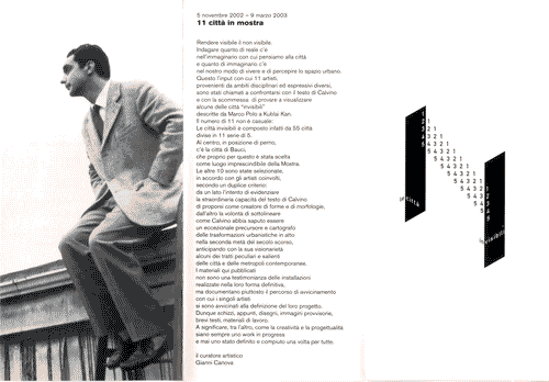 Image for Pieghevole con il calendario degli incontri di "Dentro le città in/visibili"