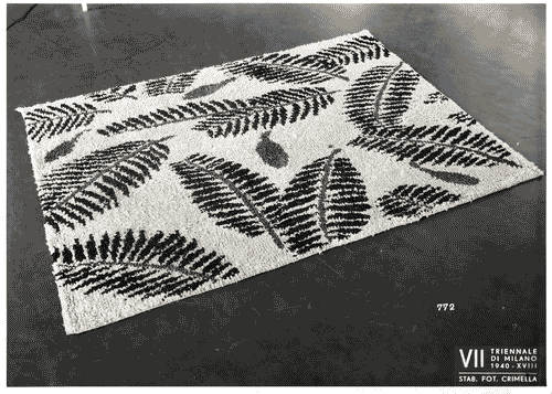 Image for VII Triennale - Mostra dell'E.N.A.P.I. - Tappeti - Tappeto di lana annodato di Fede Cheti