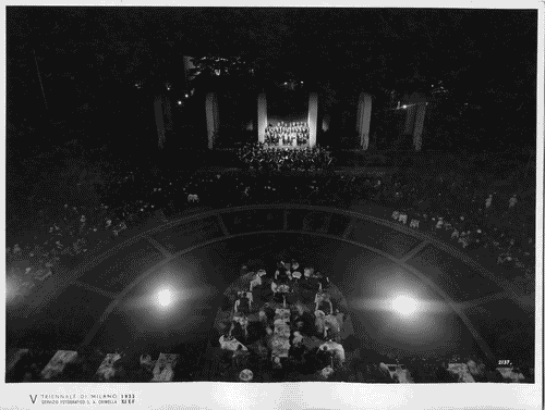 Image for V Triennale - Concerti della Triennale - Piazzale d'onore